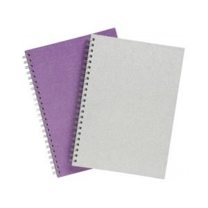 ColourHide A4 My Glitzy Spiral Hardcover Notebook - 160pg - Assorted
