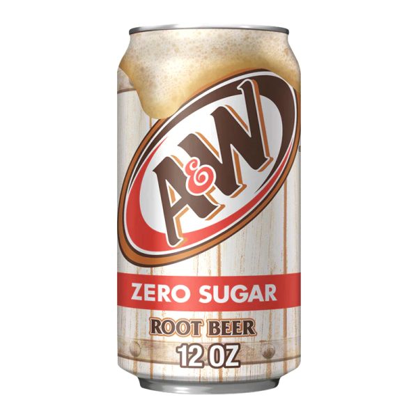 A&W Root Beer Zero Sugar 355ml