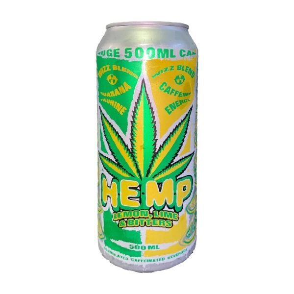 Hemp Lemon Lime Energy Drink 500ml