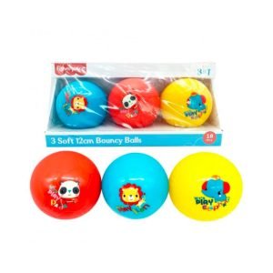 Fisher Price 3 Soft 12cm Bouncy Balls