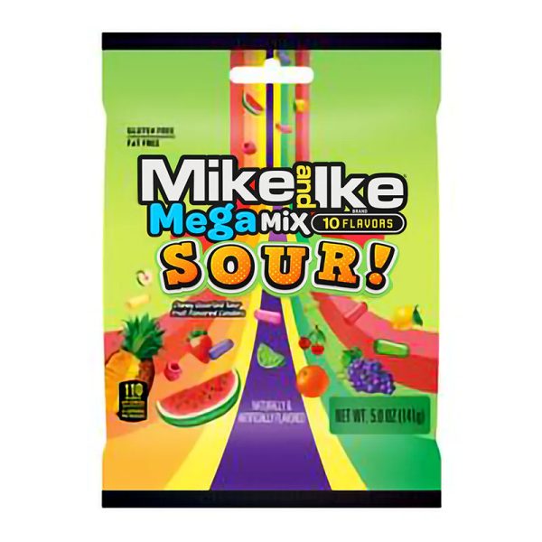 Mike & Ike Mega Mix Sour Bag 141g