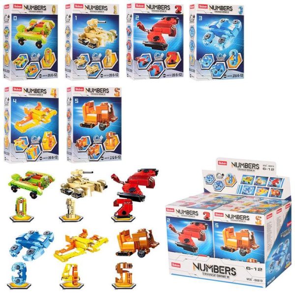 Sluban Numbers Building Blocks - Transformer - CDU