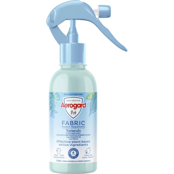 Aerogard Fabric Insect Repellent Naturals Spray 210ml