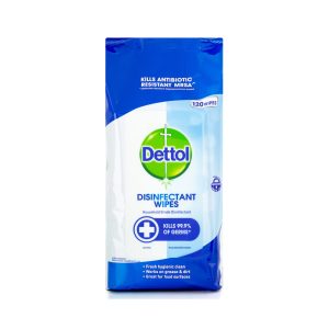 Dettol Antibacterial Disinfectant Cleaning Wipes - 120 Pack