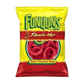 Funyuns Flamin Hot Onion Flavored Rings 163g