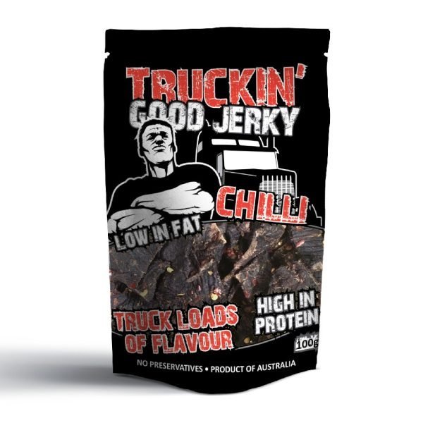 Truckin Jerky Chilli 100g