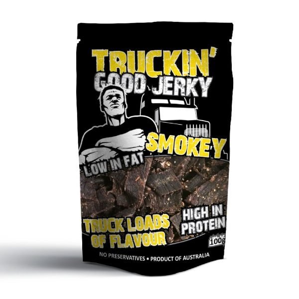 Truckin Jerky Smokey 100g