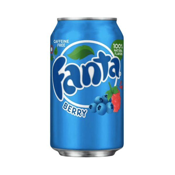 Fanta Berry Soda Can 355ml