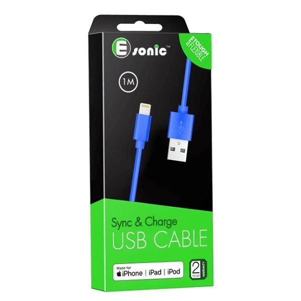 MFI Lightning To USB Cable - Blue