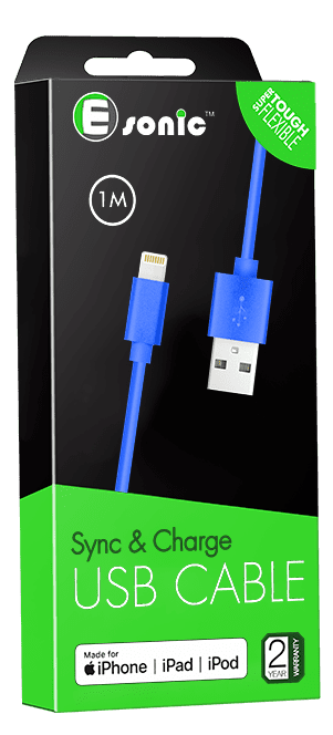 MFI Lightning To USB Cable - Blue