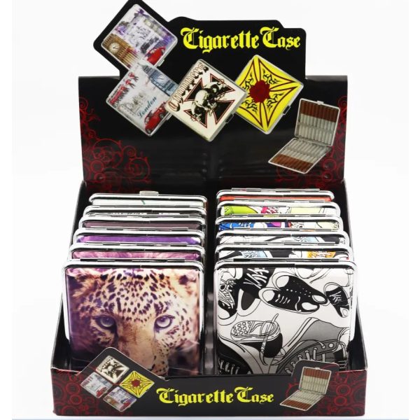Assorted Design Cigarette Case - CDU