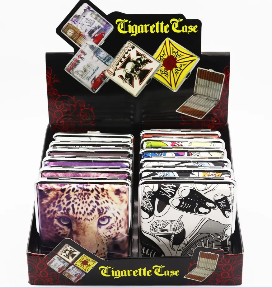 Assorted Design Cigarette Case - CDU
