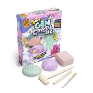 3 in 1 Dig Kit: Gem and Crystal