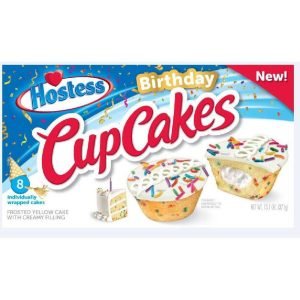 Hostess Birthday Cupcake 8 Pack 371g