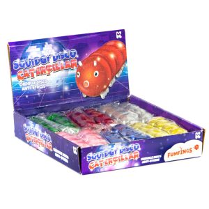 Fumings Squidgy Disco Caterpillars - Mindfulness Toy - CDU