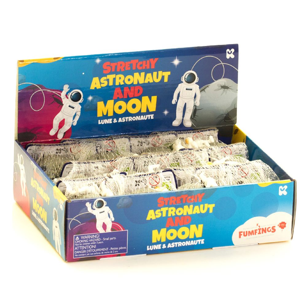 Fumfings Stretchy Astronaut & Moon - Mindfulness Toy - CDU