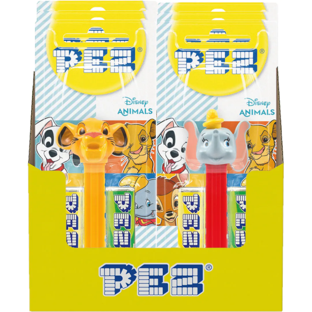 PEZ Candy & Dispenser - Disney Animals 17g