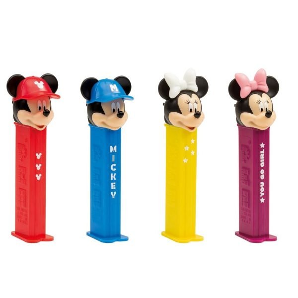 PEZ Candy & Dispenser - Team Mickey & Minnie 17g