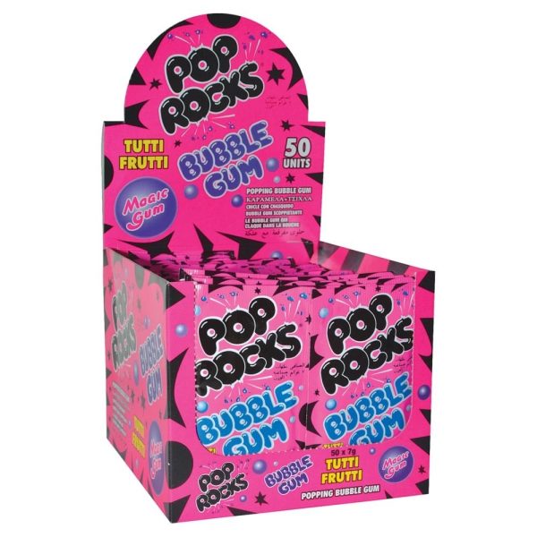 Pop Rocks Bubble Gum Tutti Frutti 7g