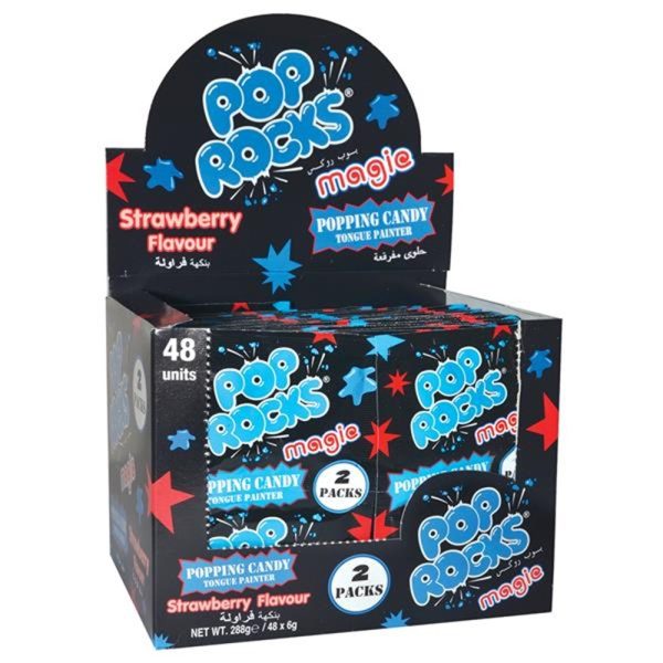 Pop Rocks Twin Pack Magic Strawberry 6g