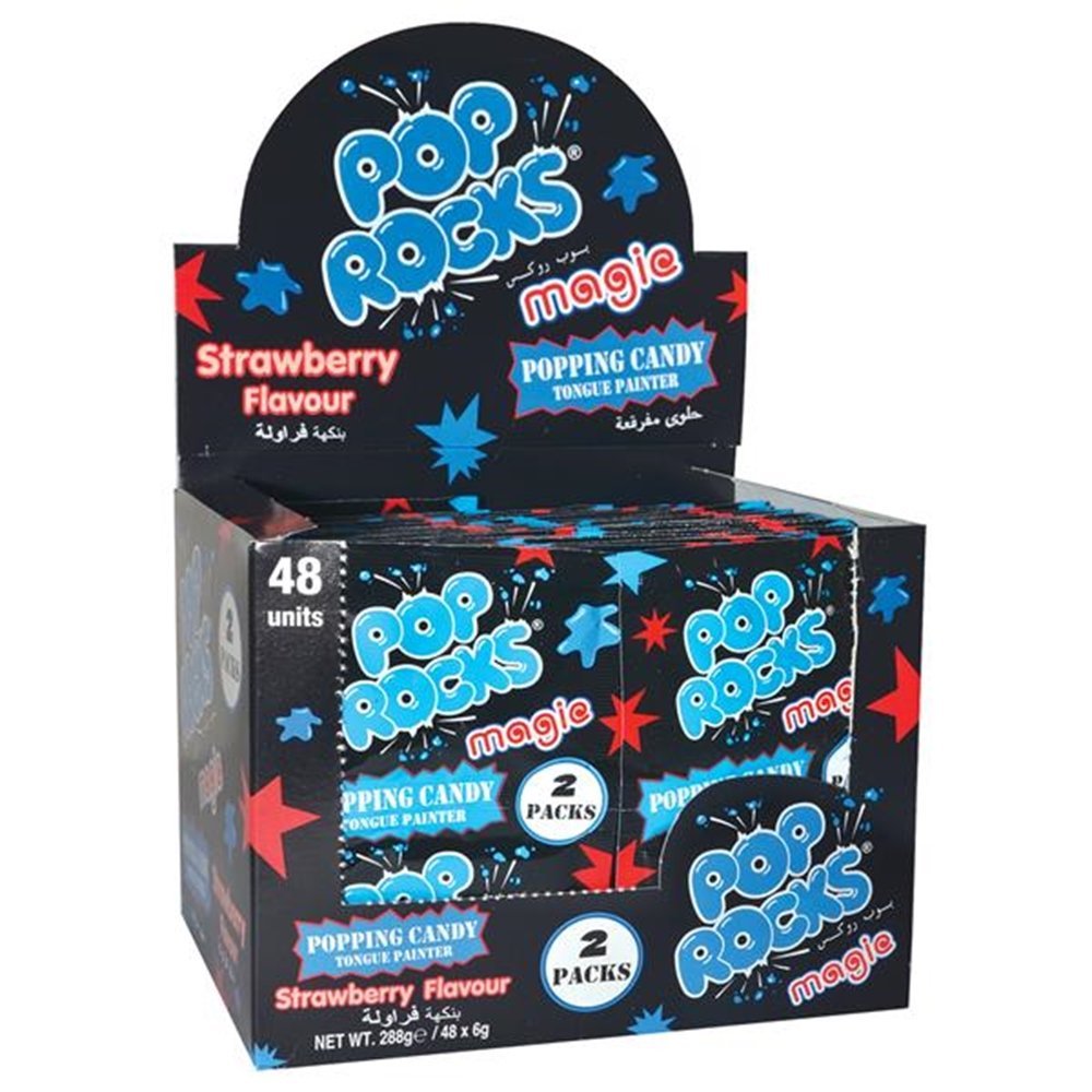 Pop Rocks Twin Pack Magic Strawberry 6g