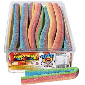 TNT Turbo Tubes Sour Multicolour 30pcs 1.65kg