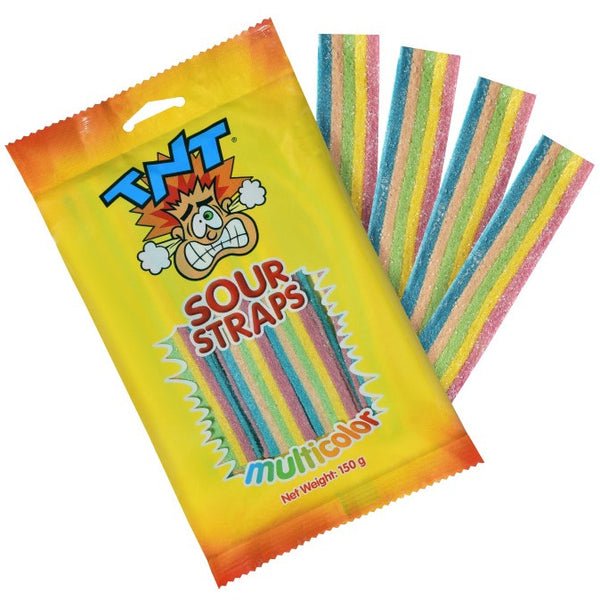 TNT Sour Straps Multicolour Bag 150g