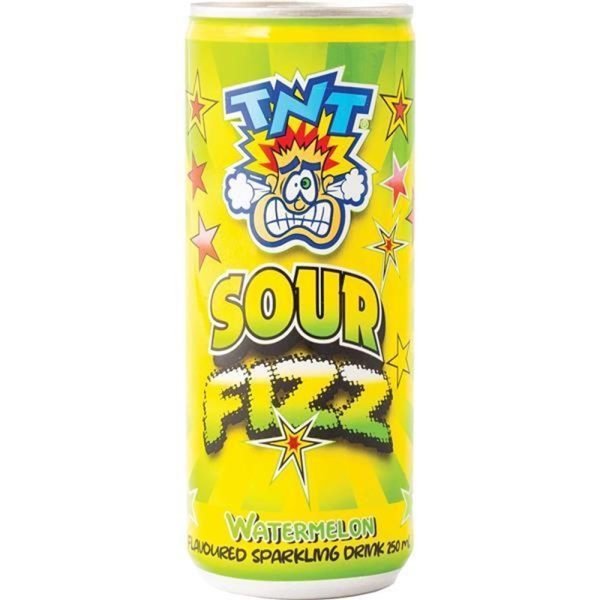 TNT Sour Fizz Watermelon 250ml