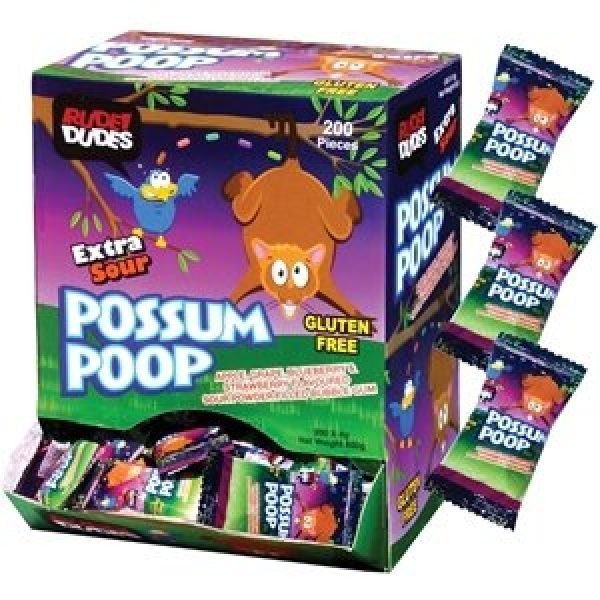 Rude Dudes Possum Poop 200pcs
