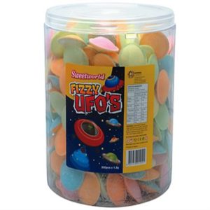 Sweetworld Fizzy UFOs (300 x 1.3g) 390g