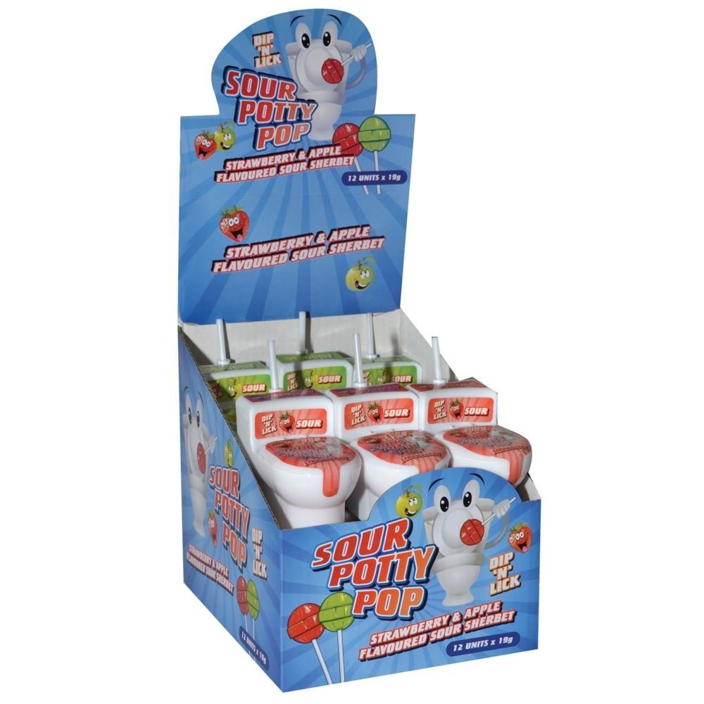 Sour Potty Pop 11g lollipop 19g