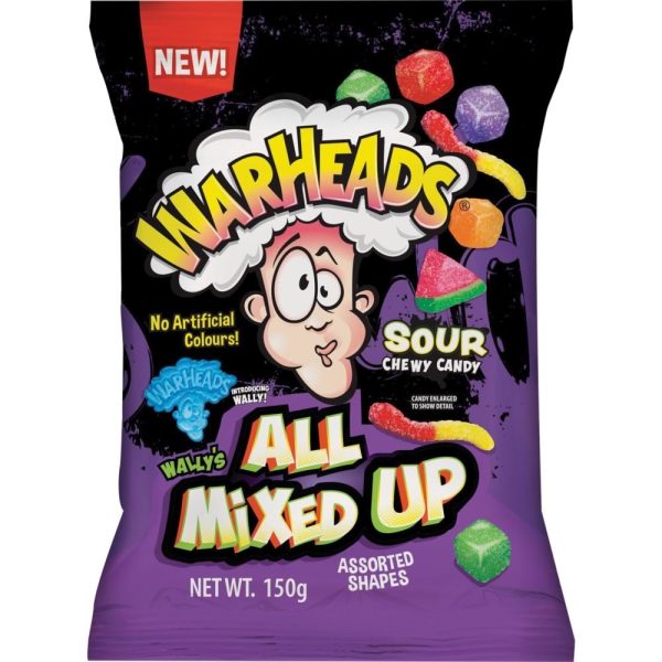 Warheads All Mixed Up 150g