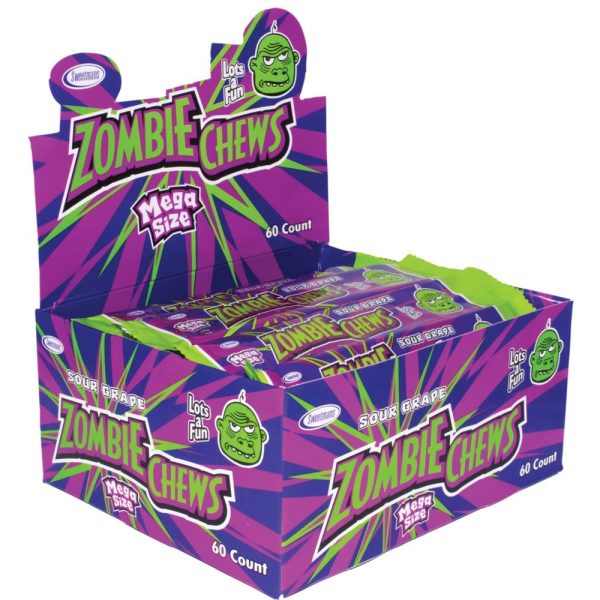 Zombie Chews Grape Flavour 28g