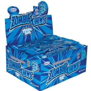 Zombie Chews Blue Raspberry Flavour 28g