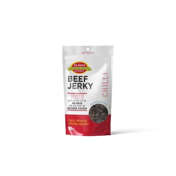 D.Jays Beef Jerky Chilli 200g