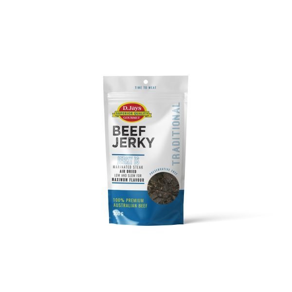 D.Jays Beef Jerky Traditional 200g