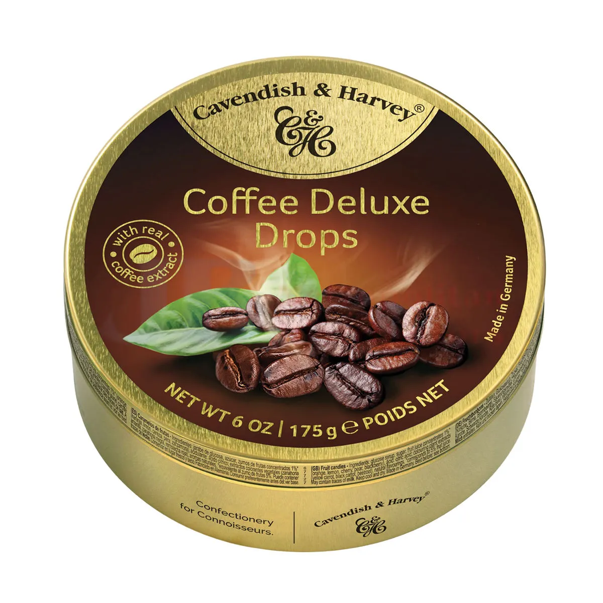 Cavendish & Harvey Tins Coffee Deluxe Drops 175g