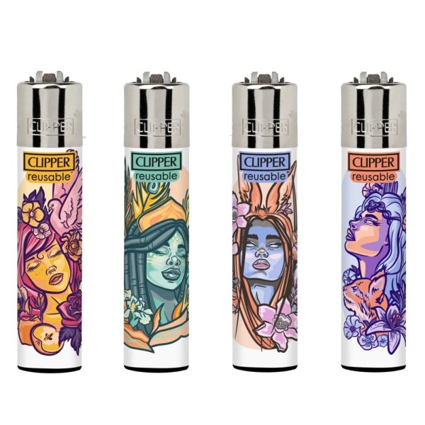 Clipper Lighter Tray Goddesses