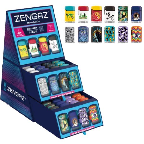 Zengaz Cube Display Mixed Design F - Assorted Designs