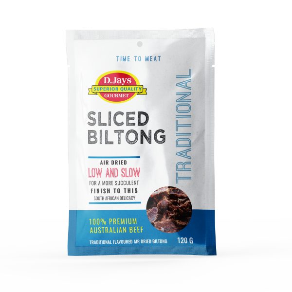 D.Jays Sliced Biltong Traditional 120g