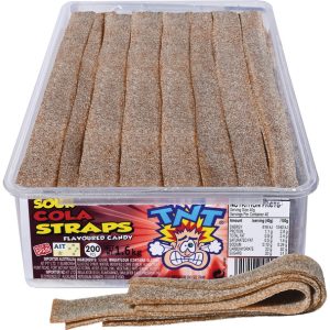 TNT Sour Straps Cola 200pcs 1.6kg