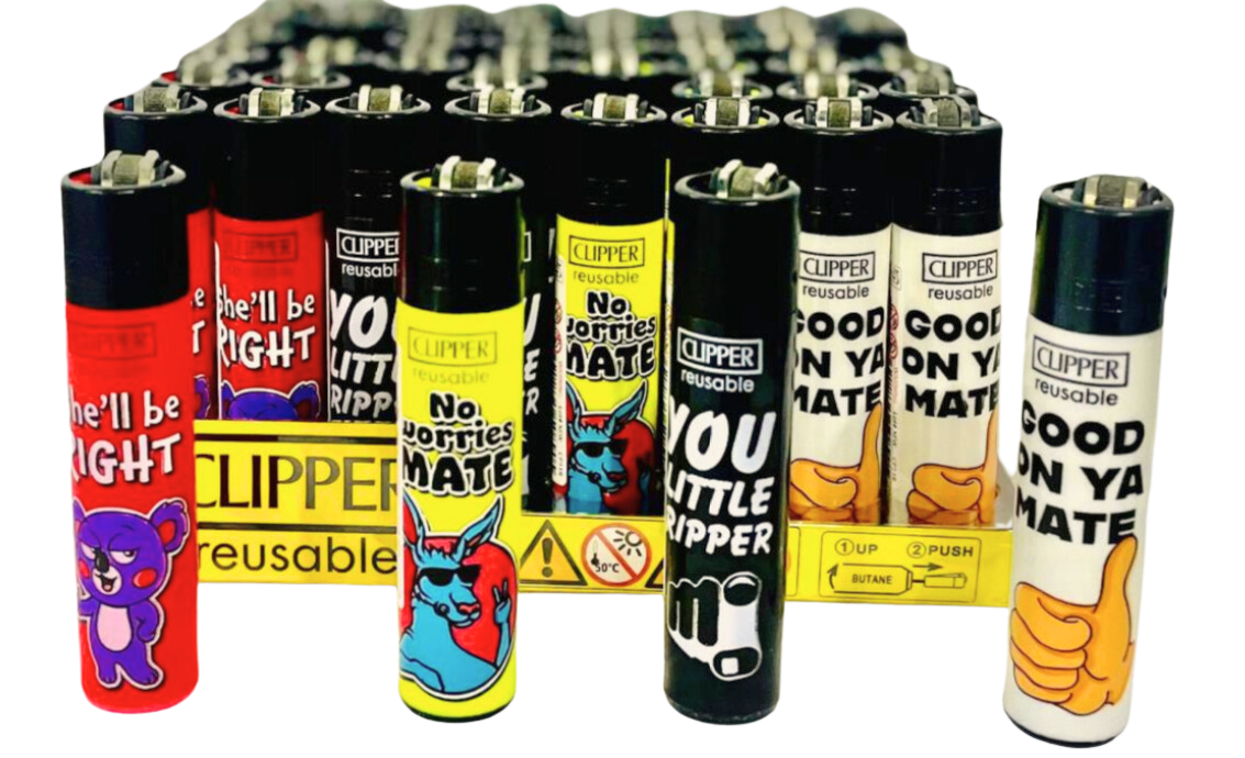 Clipper Lighter Tray Aussie Quotes