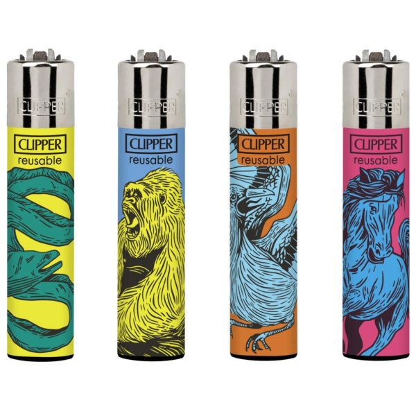 Clipper Lighter Tray Wild Animals 4