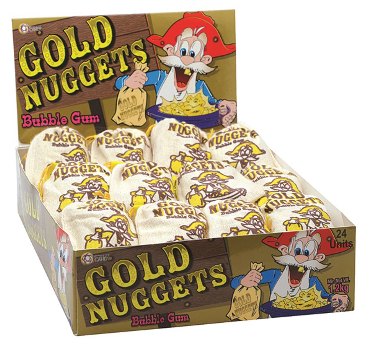 Gold Nugget Bubblegum 50g