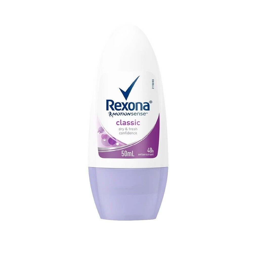 Rexona Women Invisible Day & Fresh Classic Roll On Deodorant - 50ml