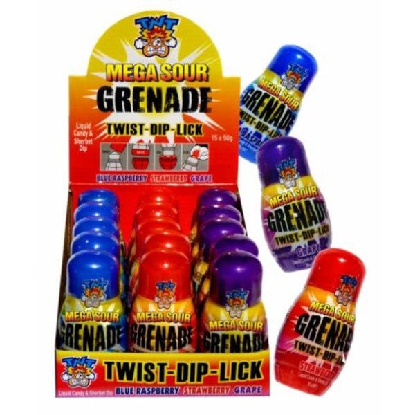 TNT Mega Sour Grenade 50g