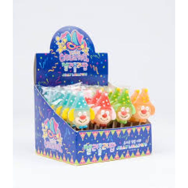 Clown Jelly Lollipops 0.81oz (23g)