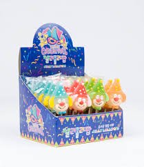 Clown Jelly Lollipops 0.81oz (23g)