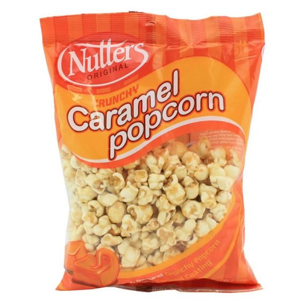 Nutters Crunchy Caramel Popcorn 150g