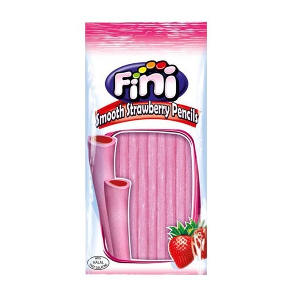 Fini Smooth Strawberry Pencils 100g